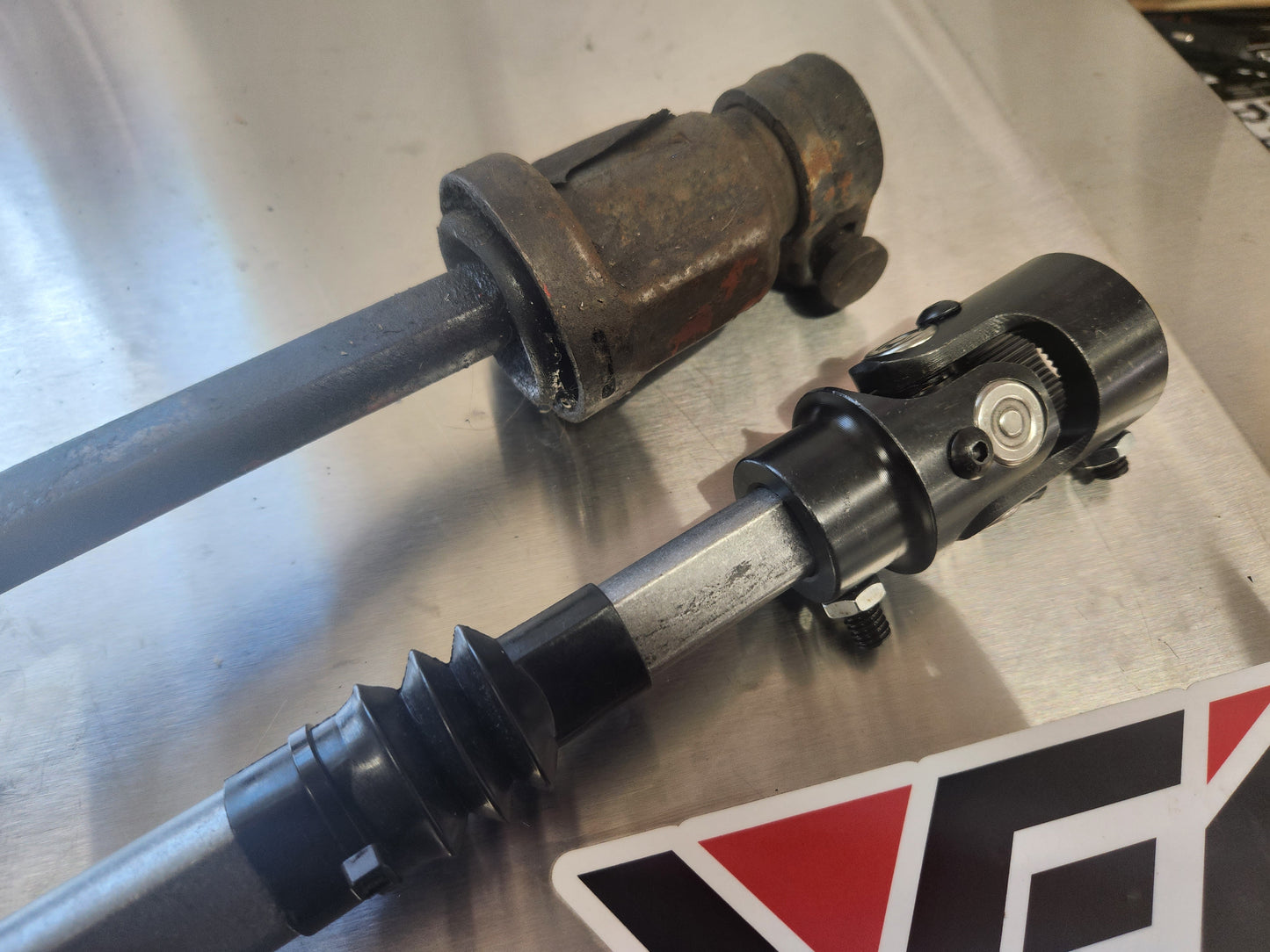 Intermediate Steering Shaft Upgrade- GM A Body 1968-72 For Stock Steering Box