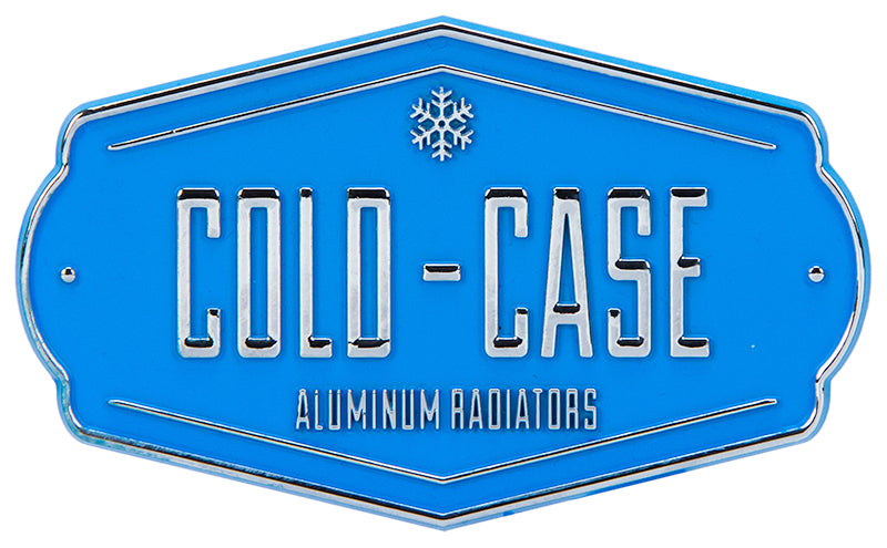 Cold Case Logo Emblem Blue Cold Case Radiators