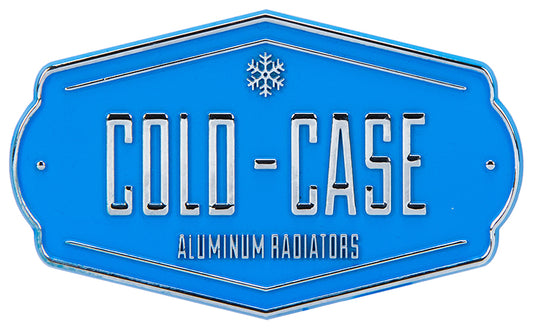 Cold Case Logo Emblem Blue Cold Case Radiators